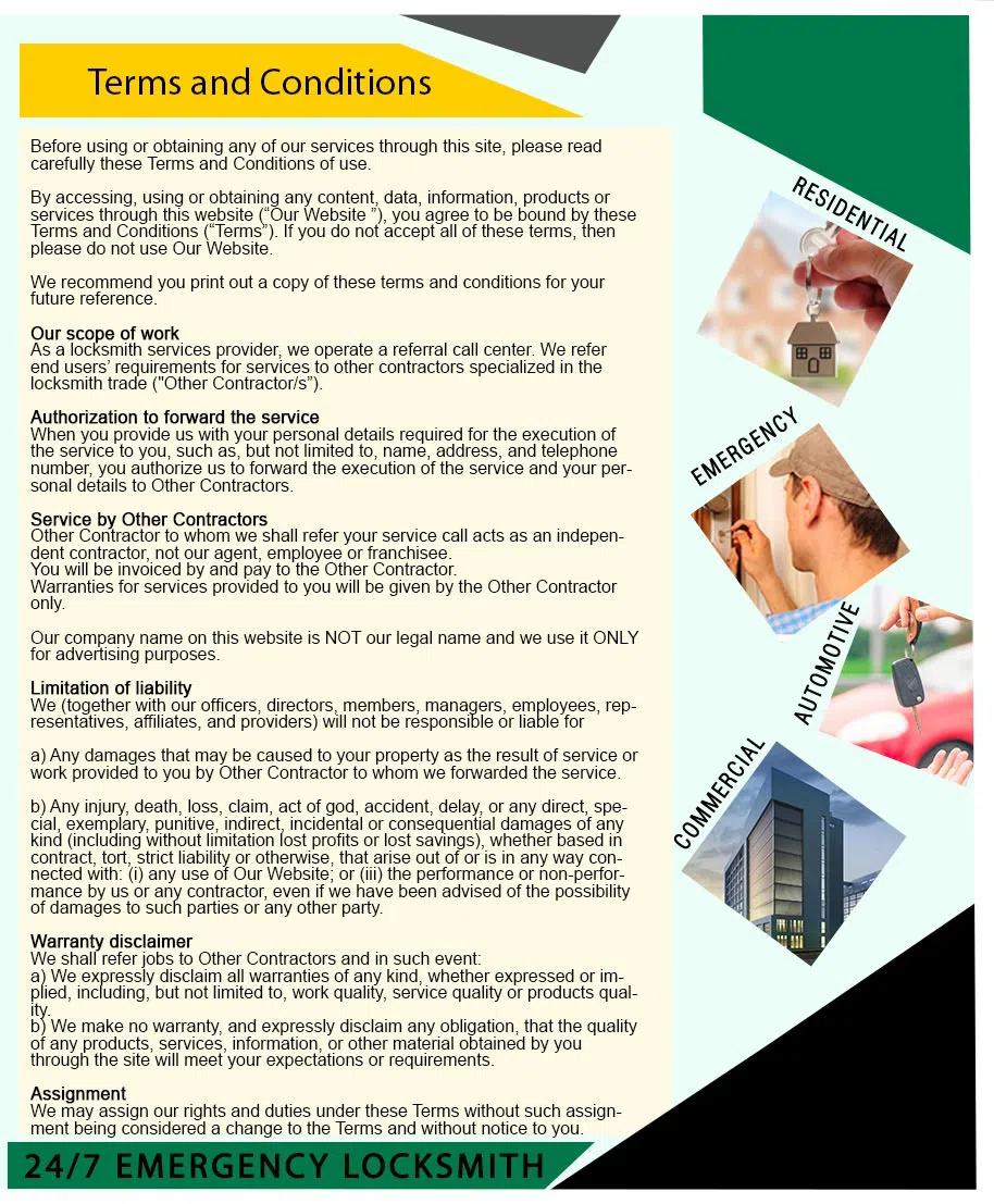 Amber Locksmith Store Bellevue, WA 425-201-8356 - terms-and-condition-68-19mod